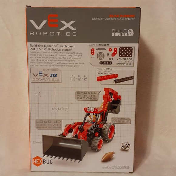 Hexbug VEX Robotics Backhoe Construction Kit Machinery - Picture 4 of 5